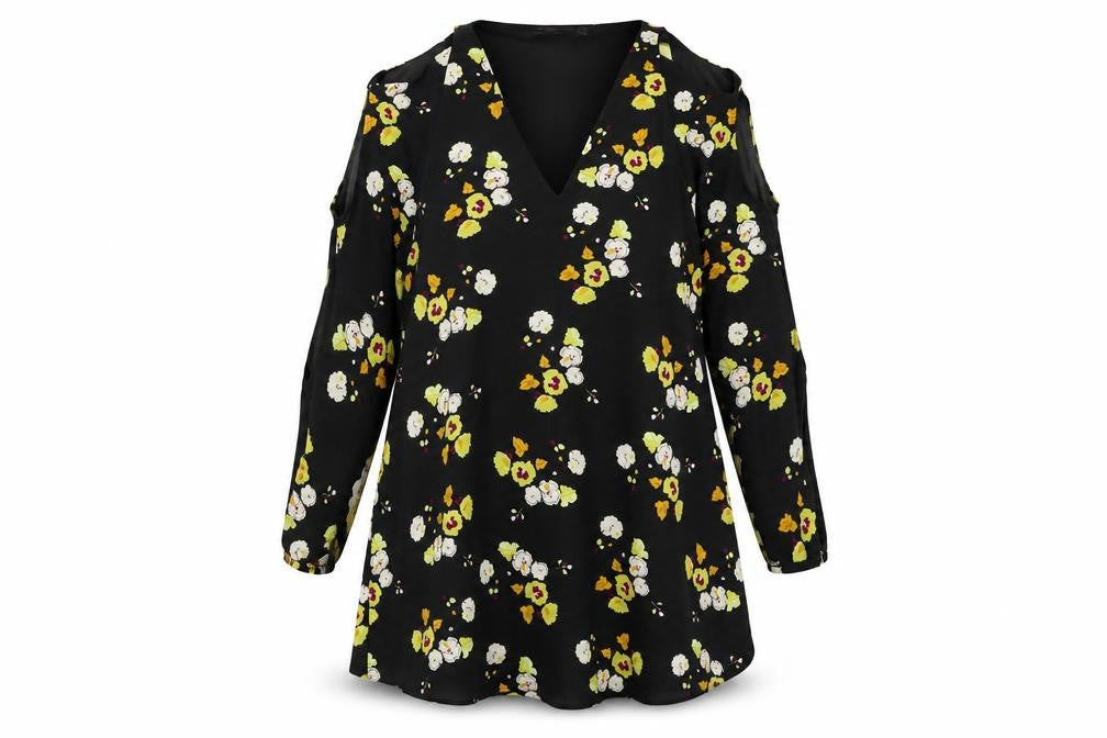 Zara Womens Black   A-Line  Size S  - Cut out sleeves