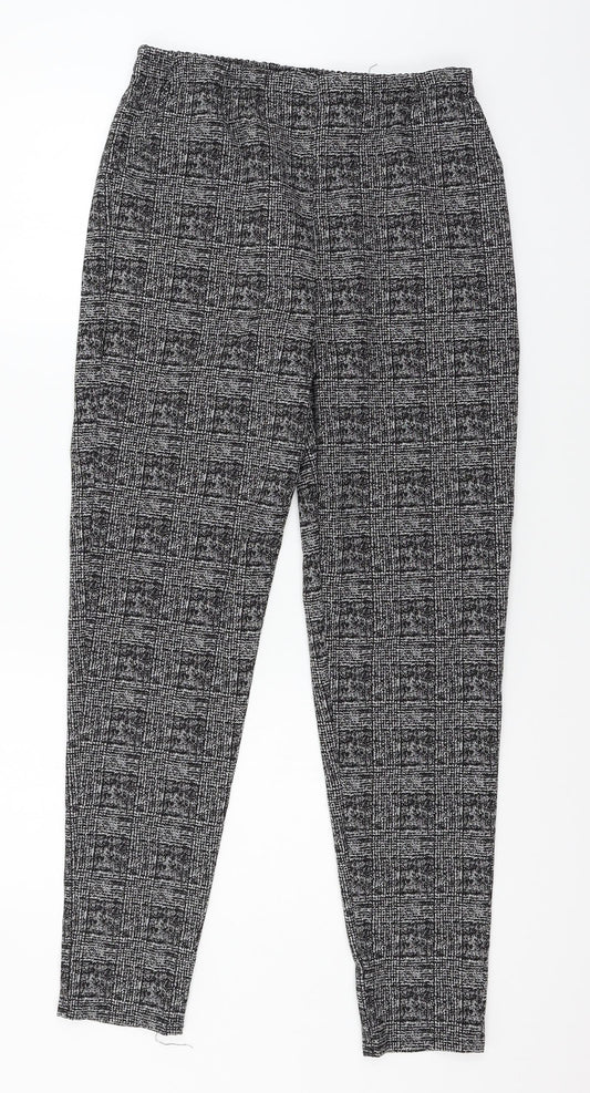 Preworn Womens Green Check  Trousers  Size 32 in L28 in