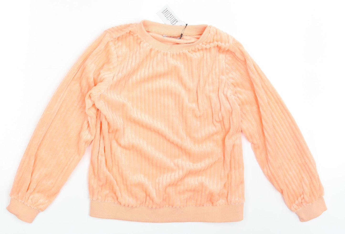 Collective Womens Orange   Pullover Jumper Size 8