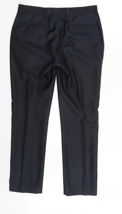 Ventuno 21 Mens Blue   Trousers  Size 32 in L29 in