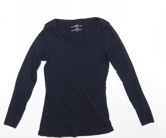 NEXT Womens Blue   Pullover Sweatshirt Size 12