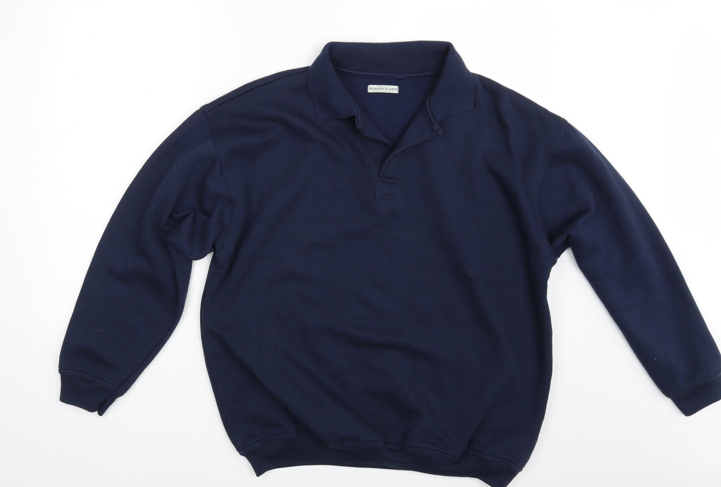 Modern Basics Mens Blue   Pullover Jumper Size L