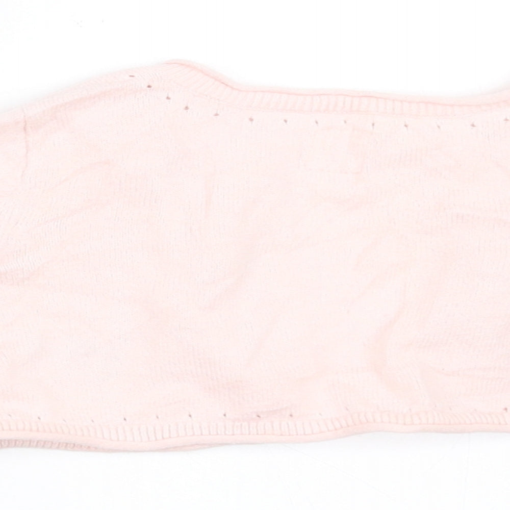 Gap Girls Pink   Cardigan Jumper Size 6-9 Months