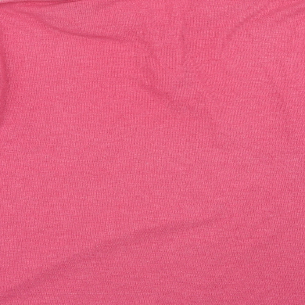 glassigue Mens Pink    Polo Size M