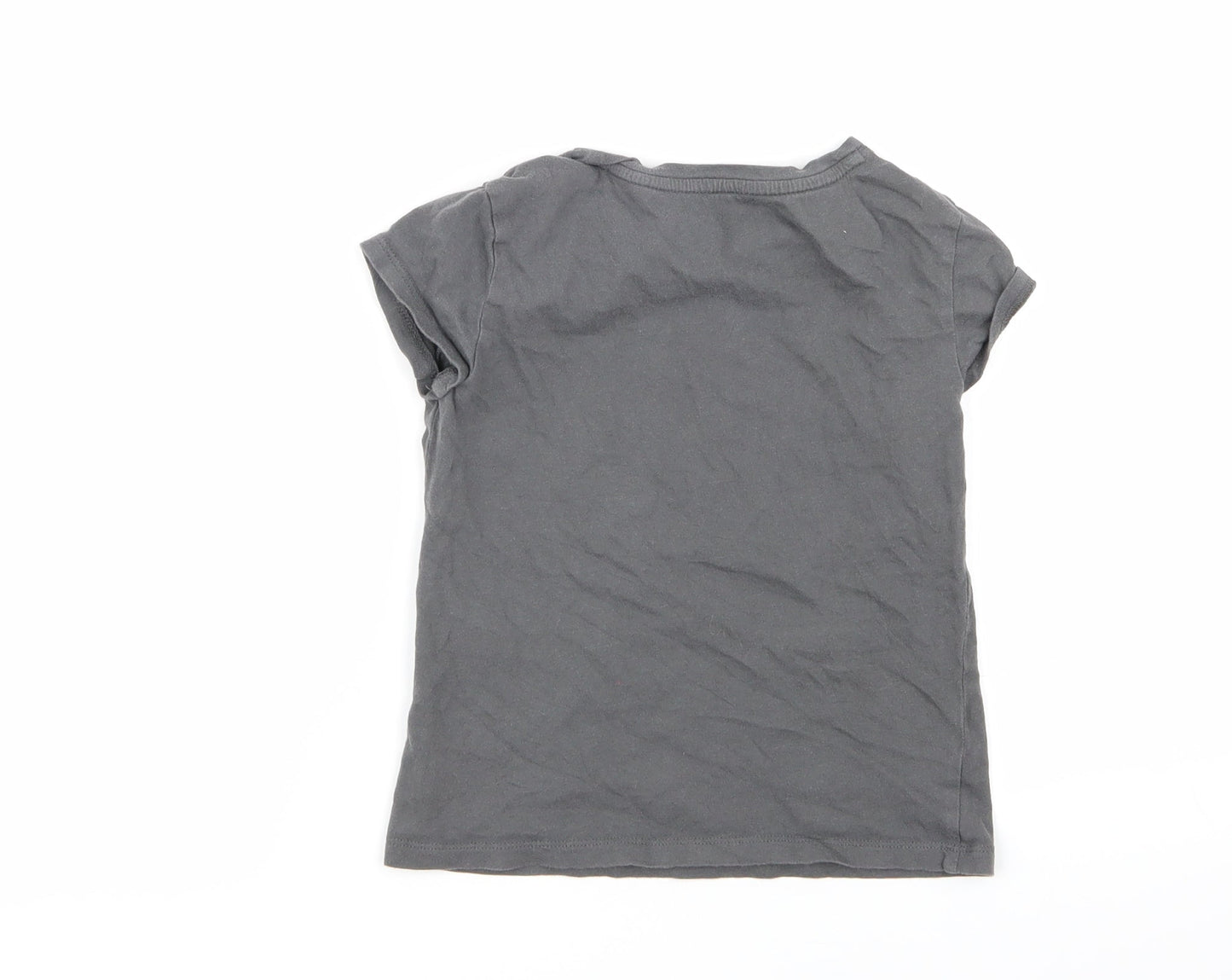 Gap Girls Grey   Basic T-Shirt Size S