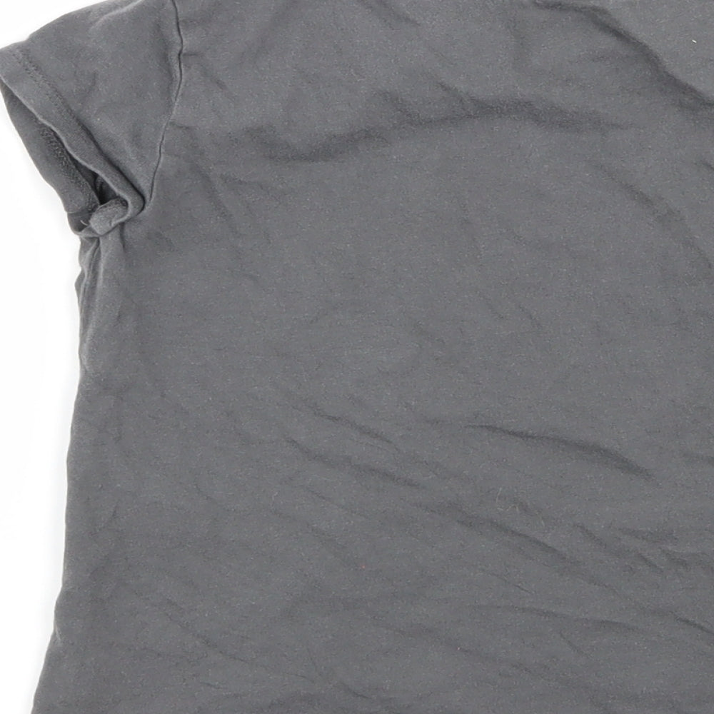 Gap Girls Grey   Basic T-Shirt Size S