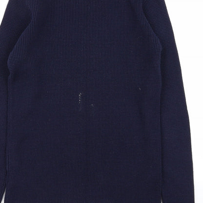 Next Mens Blue   Pullover Jumper Size S