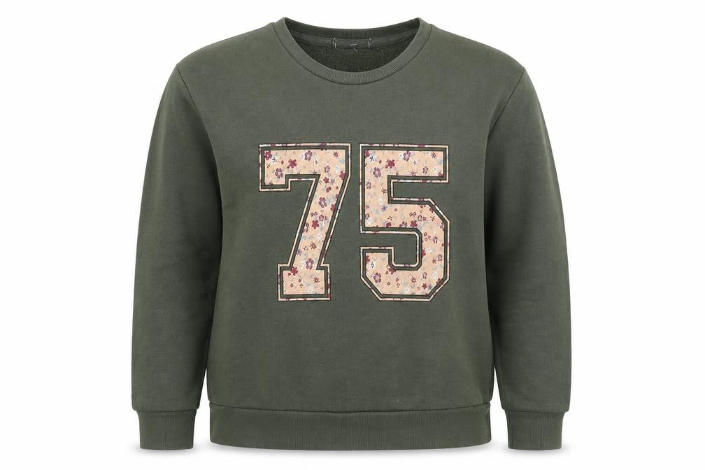Primark Womens Green   Pullover Sweatshirt Size 6