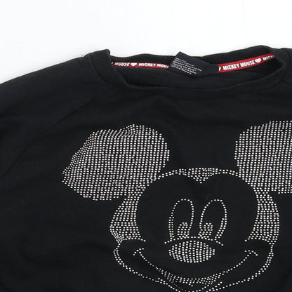 Preloved Primark Boys Black   Pullover Sweatshirt Size 9-10 Years - Detail
