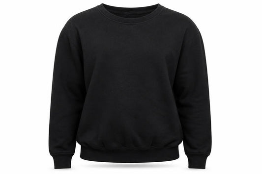 PRETTYLITTLETHING Womens Black   Pullover Sweatshirt Size XL