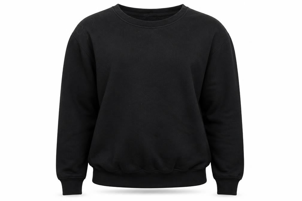 PRETTYLITTLETHING Womens Black   Pullover Sweatshirt Size XL