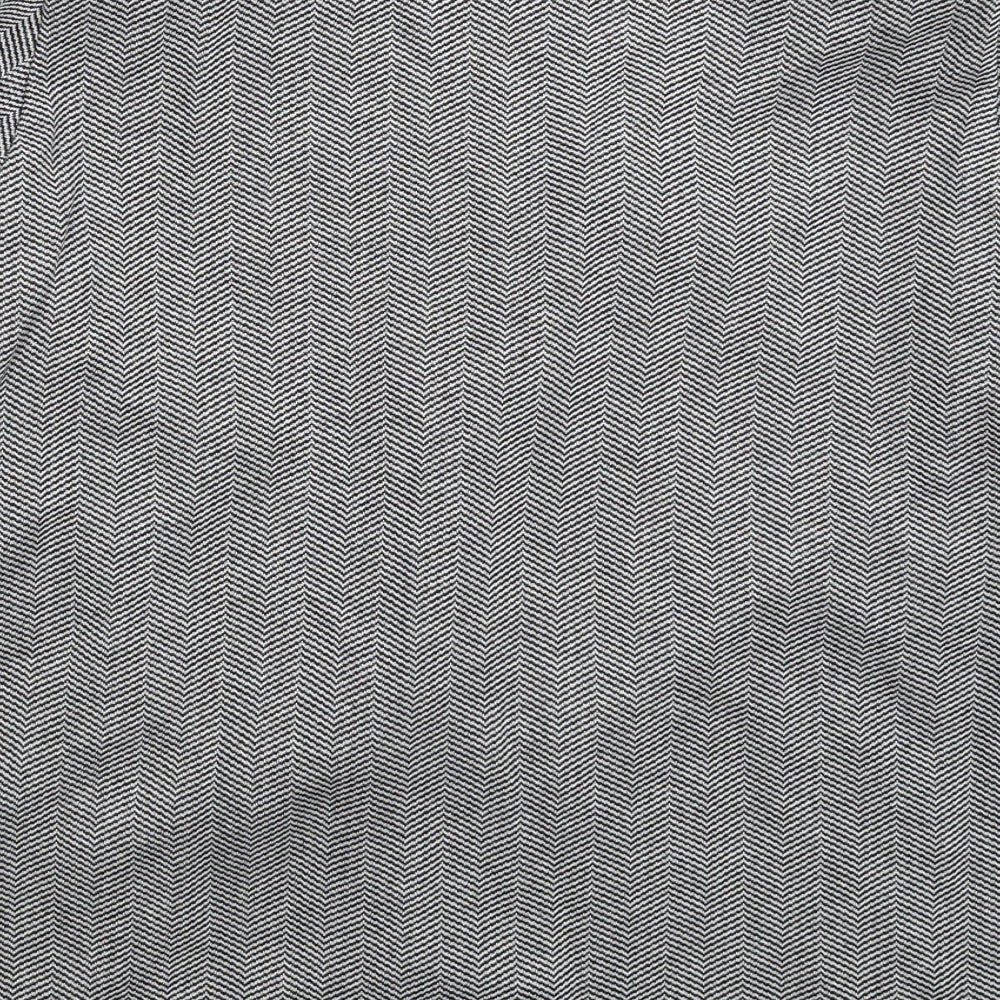 WEEKENDERS Womens Grey Herringbone  Jacket Blazer Size M
