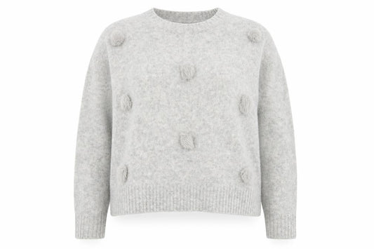 Primark Womens Grey  Knit Pullover Jumper Size 16