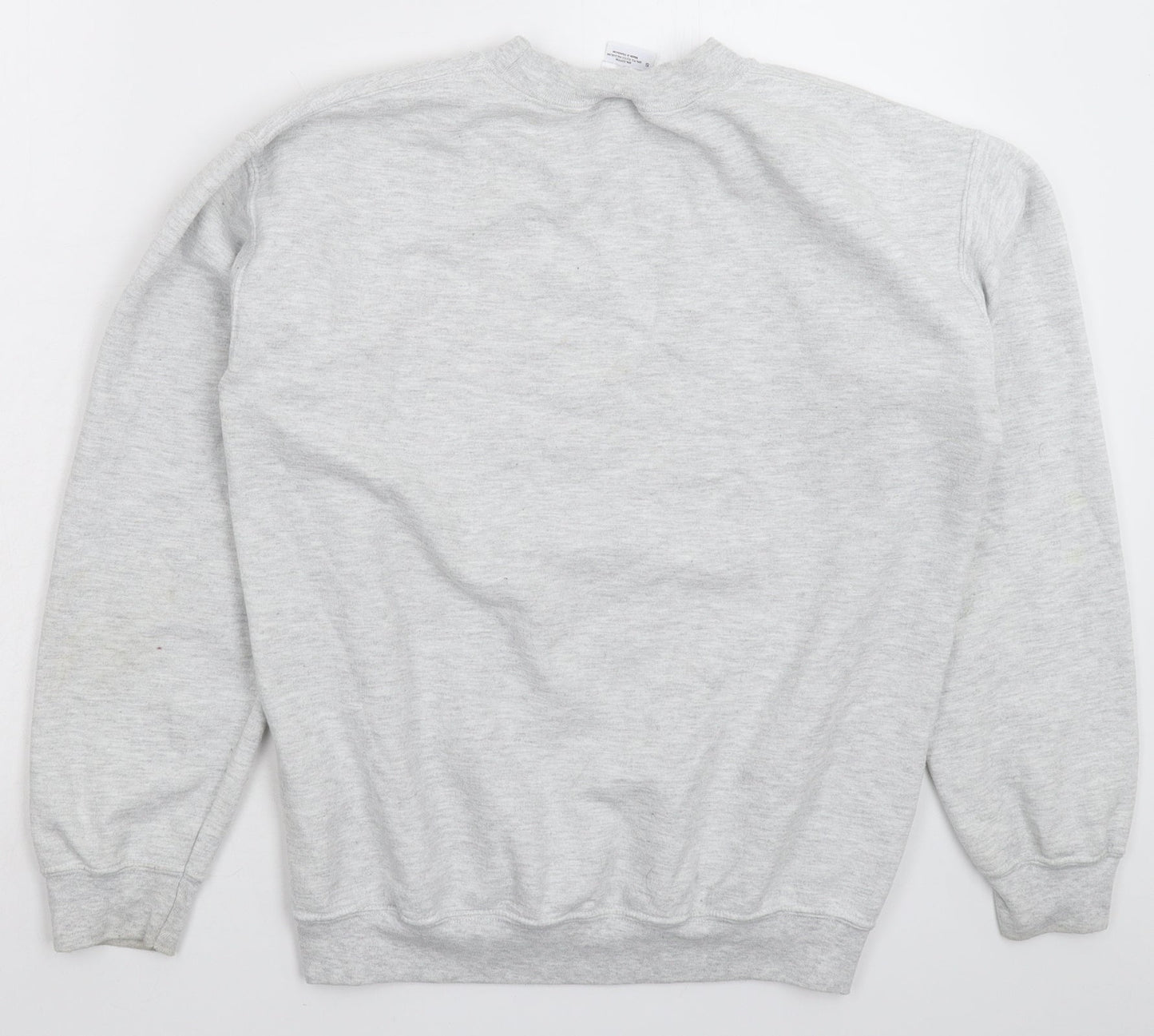 Gildan Mens Grey   Pullover Sweatshirt Size S