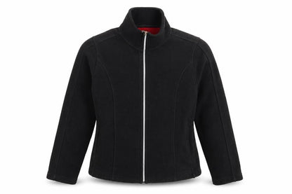 Au Lieu Womens Black  Fleece Jacket  Size M