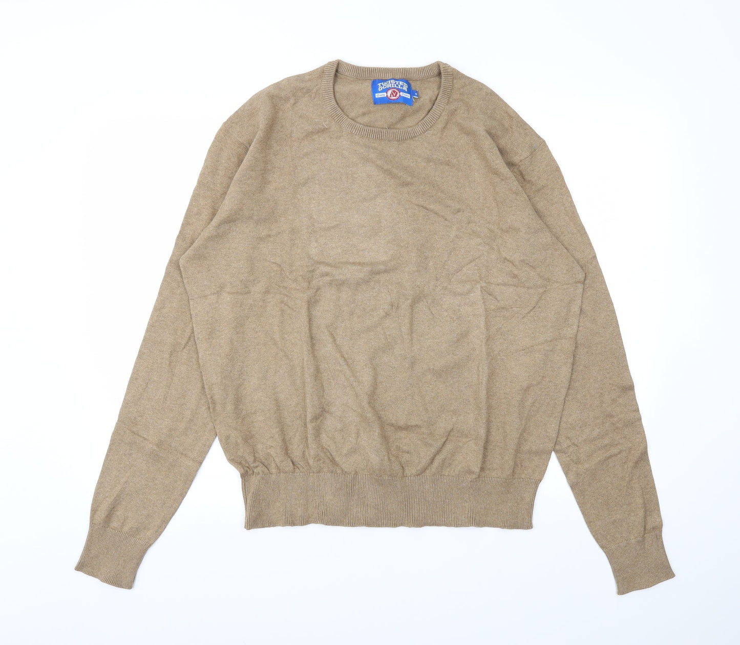 twister gorilla Mens Beige   Pullover Sweatshirt Size XL