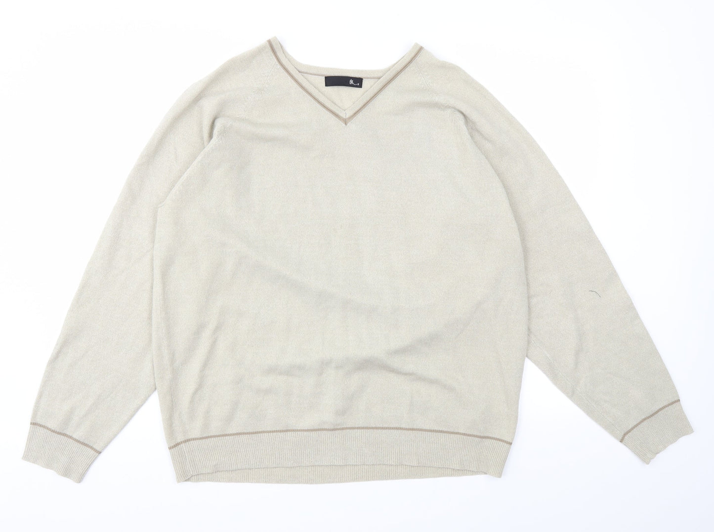 BHS Mens Beige   Pullover Sweatshirt Size L