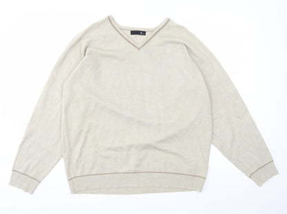 BHS Mens Beige   Pullover Sweatshirt Size L