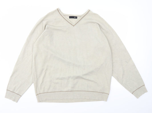 BHS Mens Beige   Pullover Sweatshirt Size L