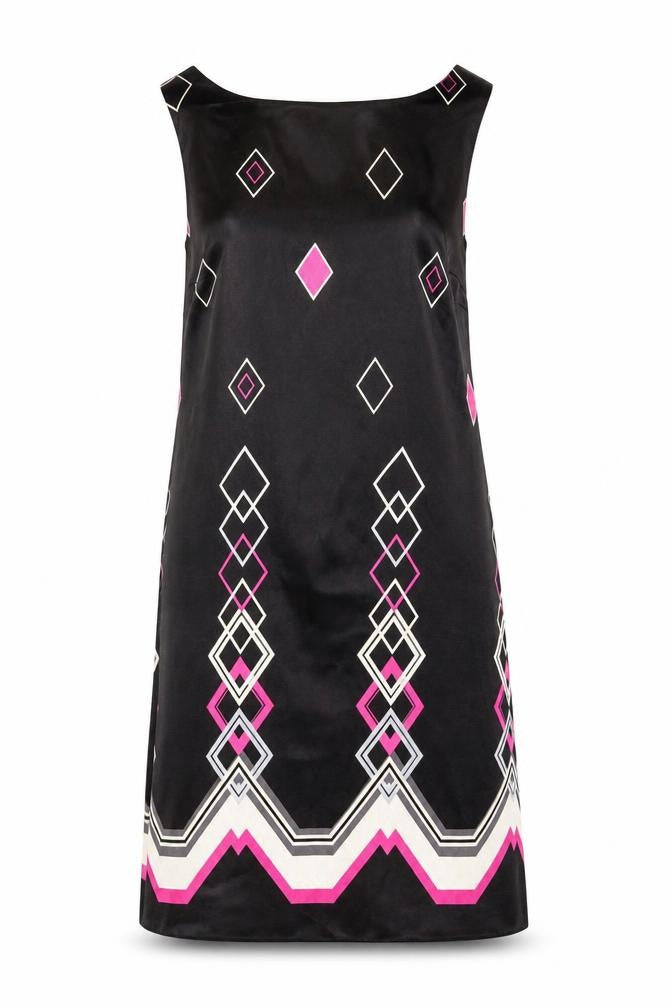 Marina Kaneva Womens Black Polka Dot  Fit & Flare  Size 10