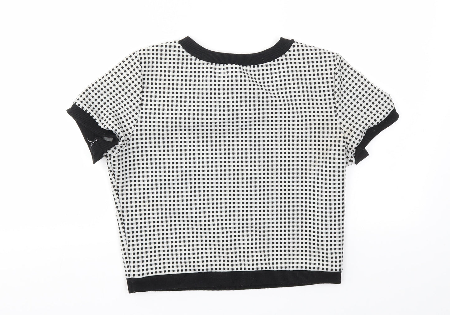 HEARTS &BOWS Womens Grey   Basic T-Shirt Size 10