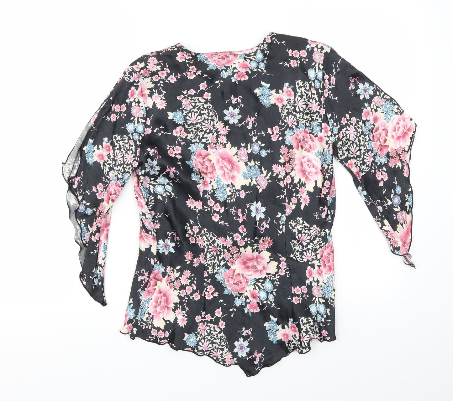 The Collection  Womens Multicoloured Floral  Basic T-Shirt Size 10