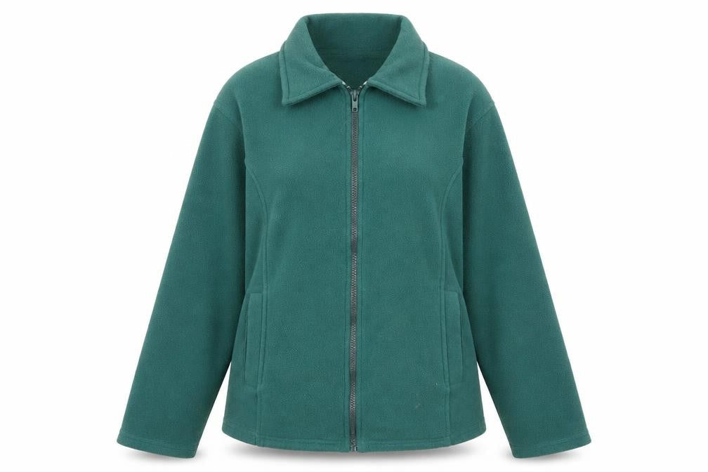 AWARD Womens Green   Full Zip Jumper Size M
