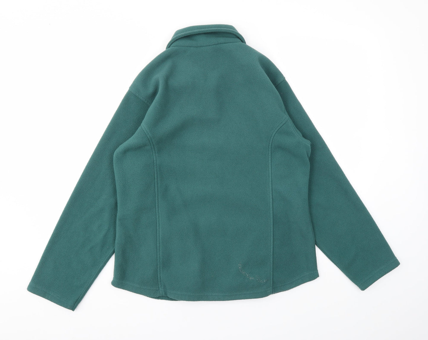 AWARD Womens Green   Full Zip Jumper Size M