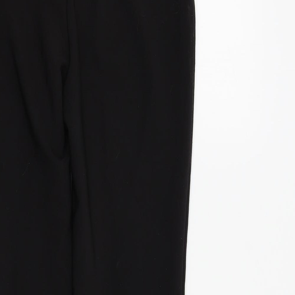 F&F Womens Black   Trousers  Size 6 L28 in