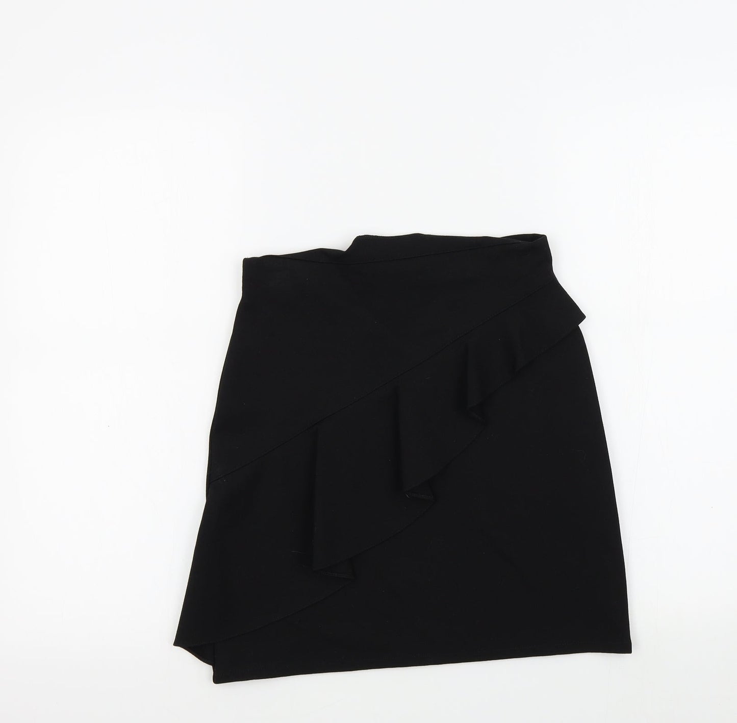 River Island Girls Black   A-Line Skirt Size 11-12 Years