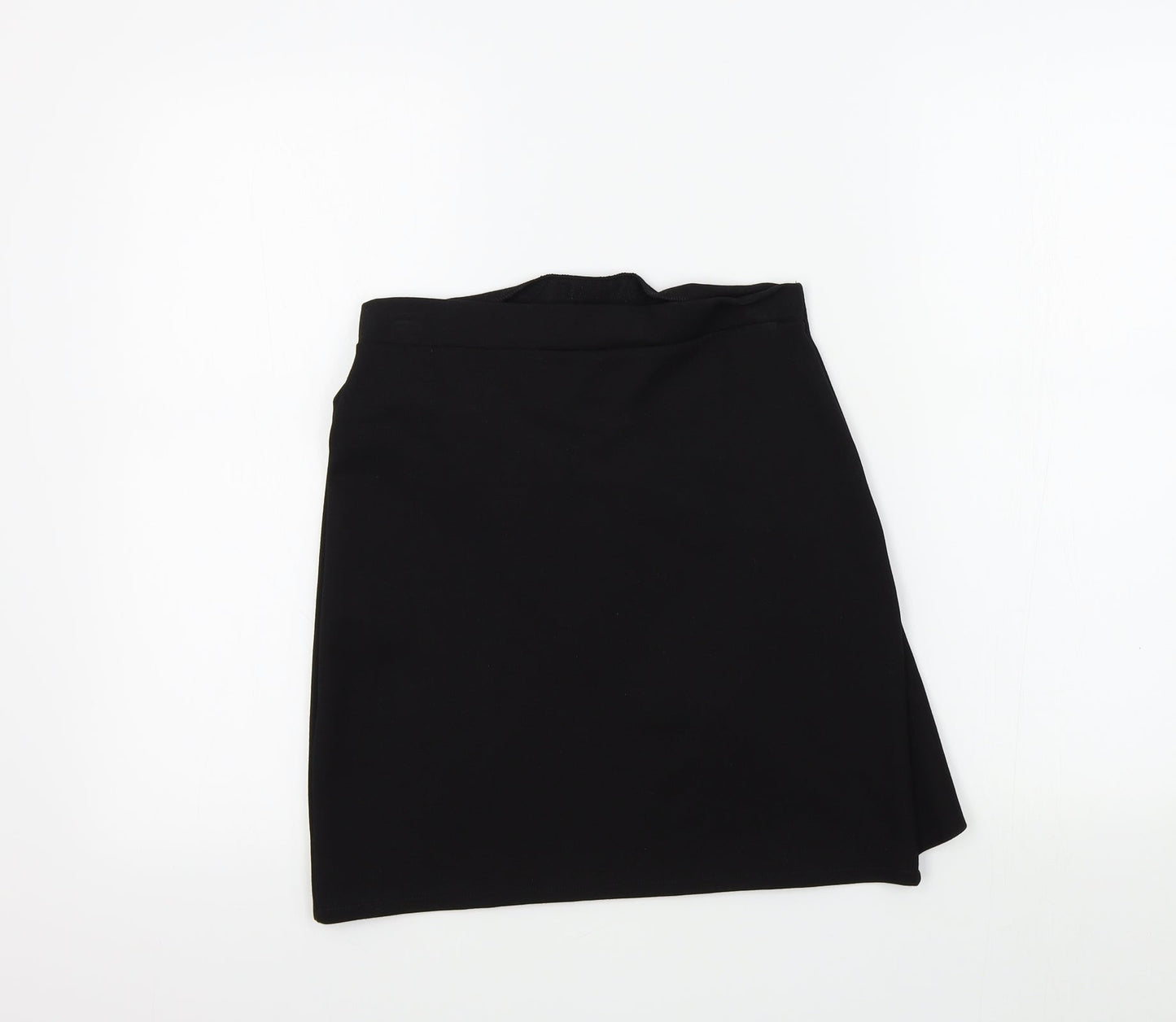 River Island Girls Black   A-Line Skirt Size 11-12 Years
