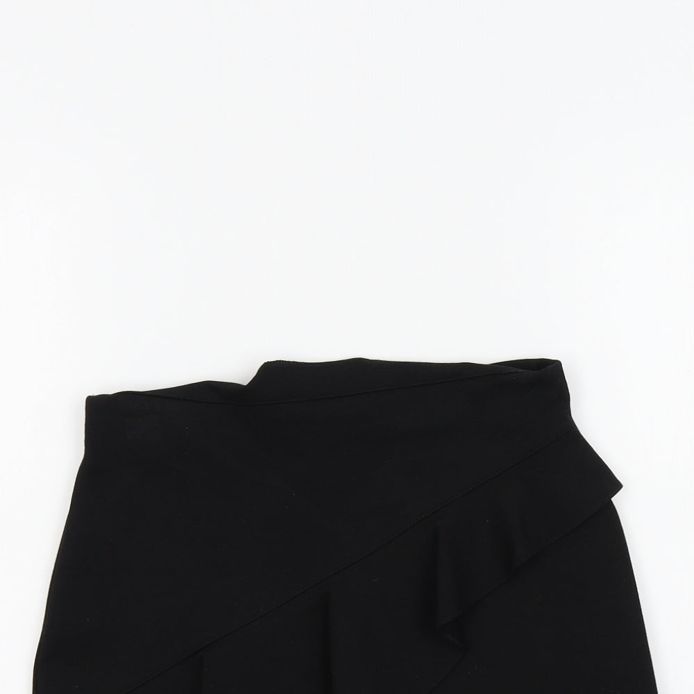 River Island Girls Black   A-Line Skirt Size 11-12 Years