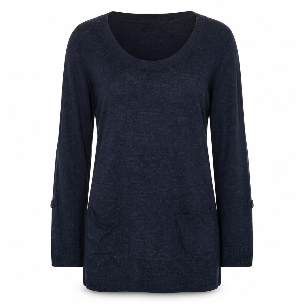 F&F Womens Blue   Pullover Jumper Size 8