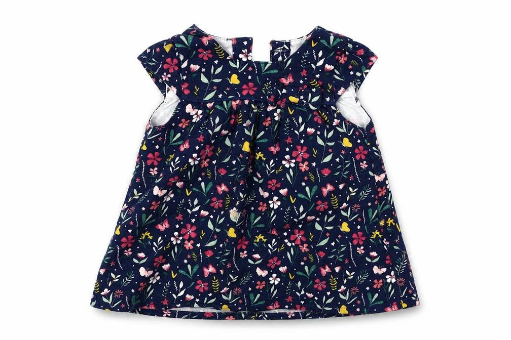 Primark Girls Blue Fair Isle  Fit & Flare  Size 0-3 Months