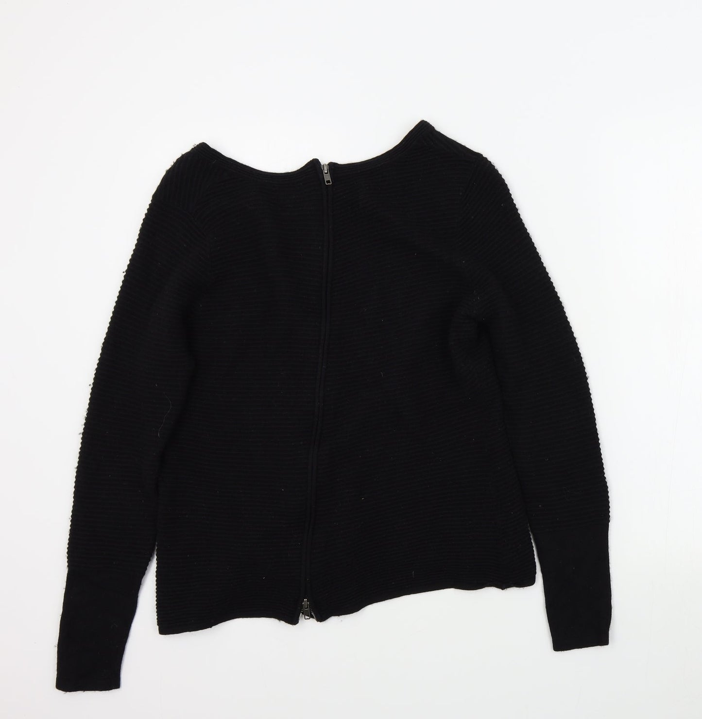carla f. Womens Black   Pullover Jumper Size S