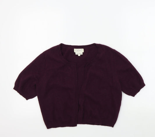 NEXT Womens Purple   Cardigan Jumper Size 10