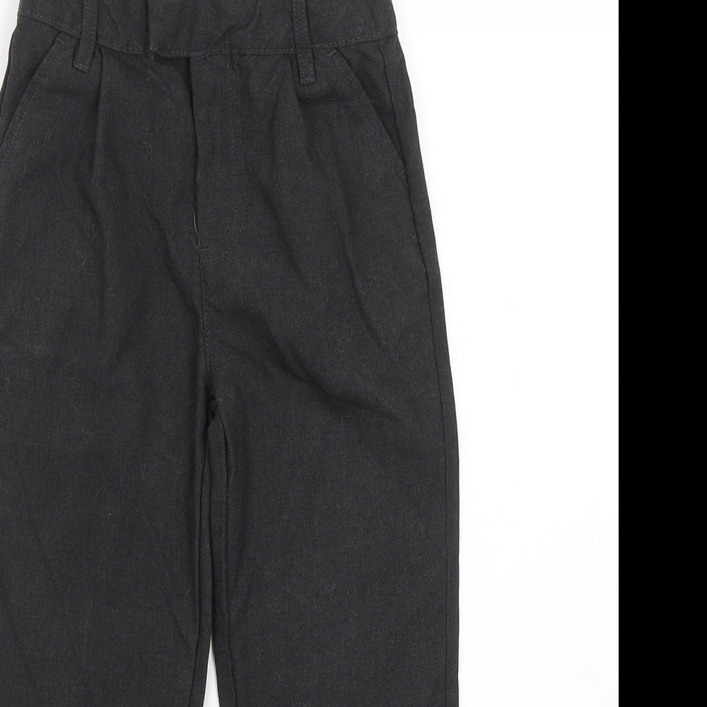 Smart start Boys Grey   Dress Pants Trousers Size 4-5 Years - School trousers