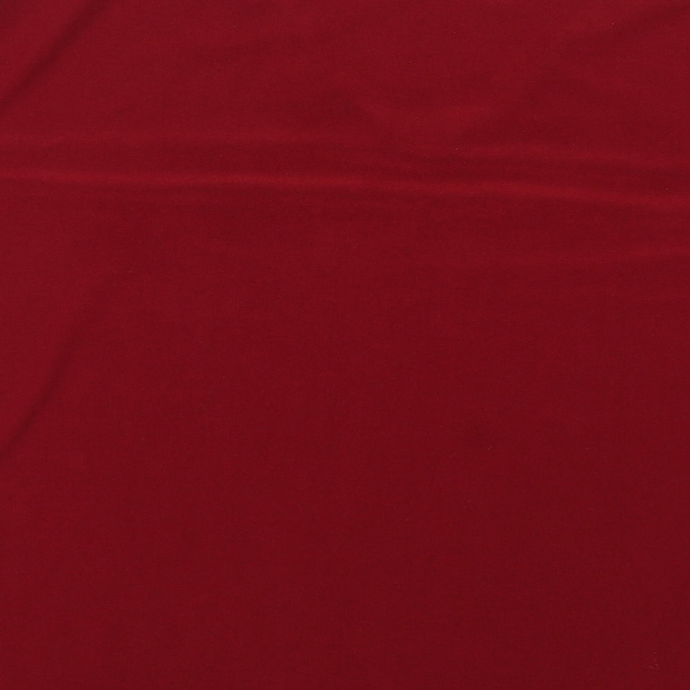 Preworn Womens Red   Basic T-Shirt Size XL