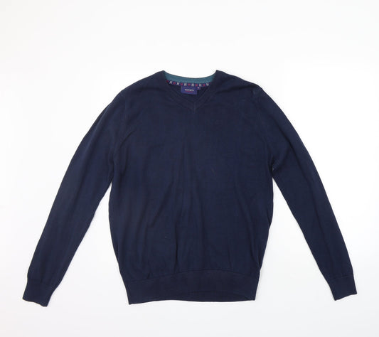 HAMWORTH Mens Blue   Pullover Jumper Size M