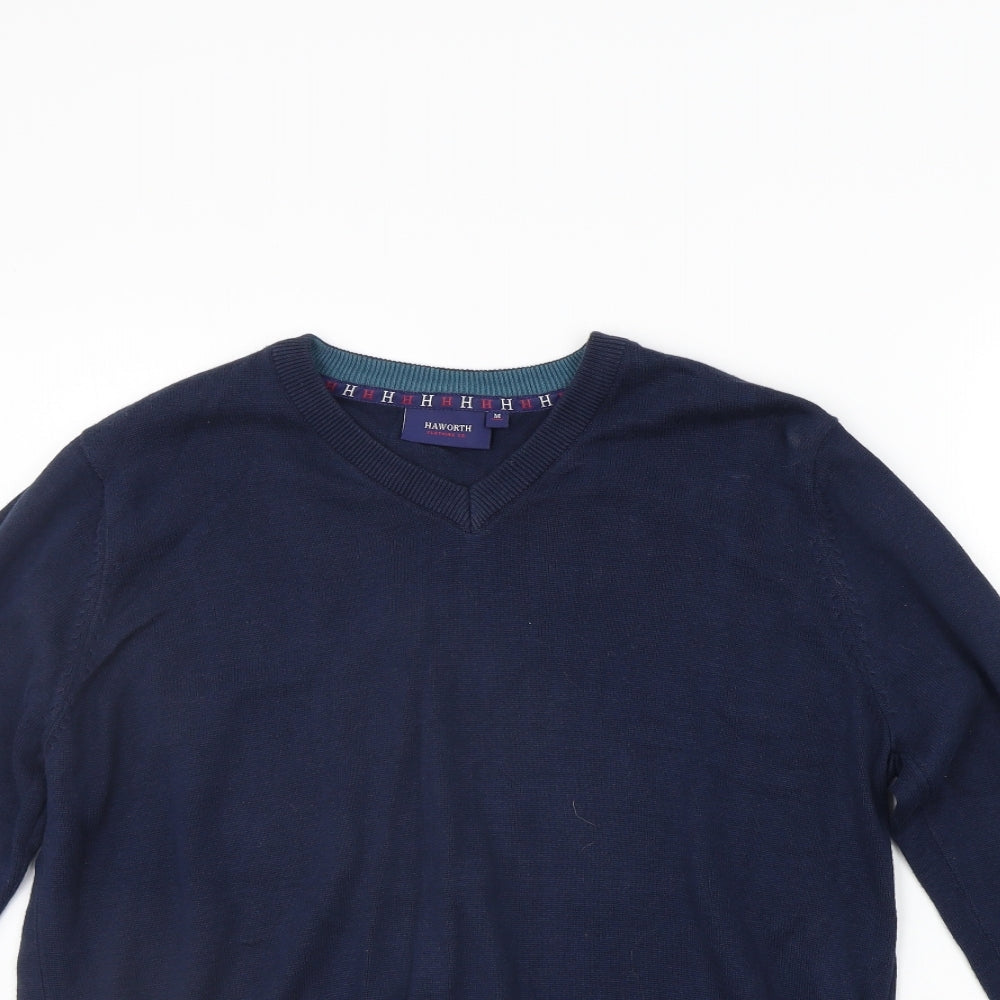 HAMWORTH Mens Blue   Pullover Jumper Size M