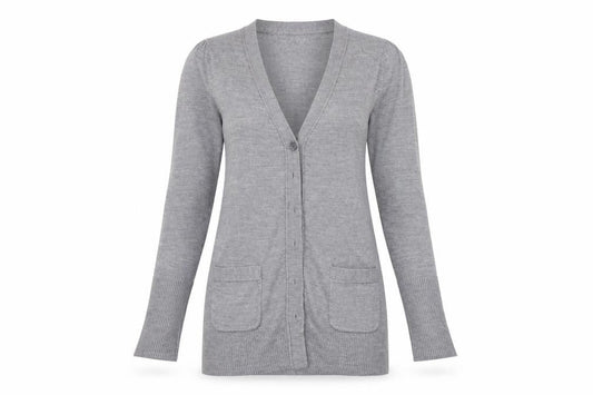 Next Womens Grey   Cardigan Jumper Size 12  - washable mark