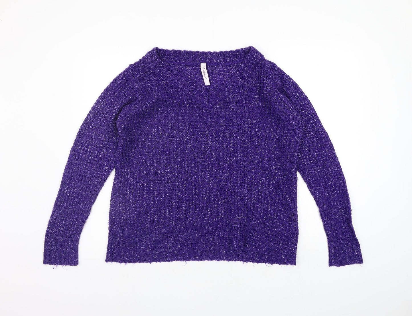 Marrisota Womens Purple   Pullover Jumper Size 12