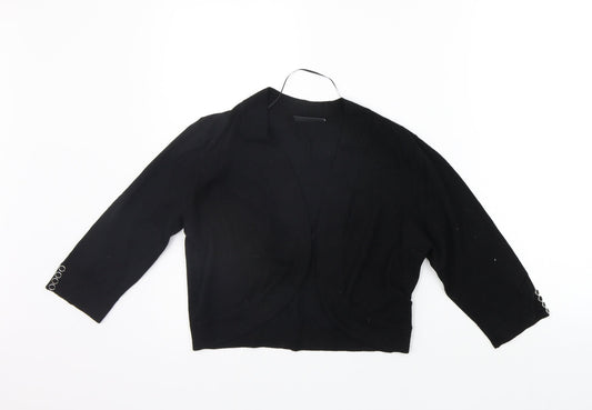 Wallis Womens Black   Cardigan Jumper Size S