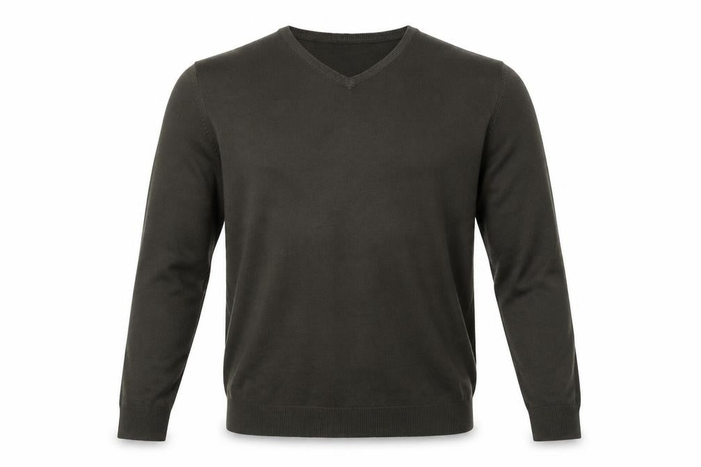 Tomas Nash Mens Brown   Pullover Jumper Size M