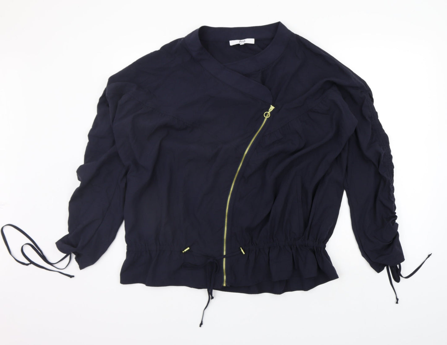 find. Womens Blue   Jacket Coat Size L