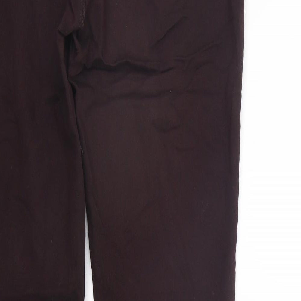 Dorothy Perkins Womens Purple   Trousers  Size 12 L28 in