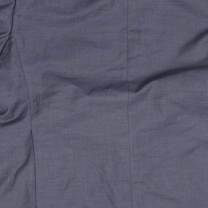 Brand and care label for Taylor & Wright women’s grey jacket suit jacket, size UK 46