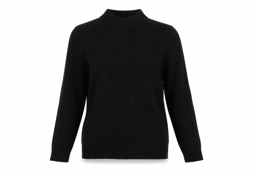 Bonmarché Womens Black Pullover Jumper Size S