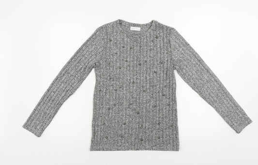 Papaya  Womens Grey   Pullover Jumper Size 8
