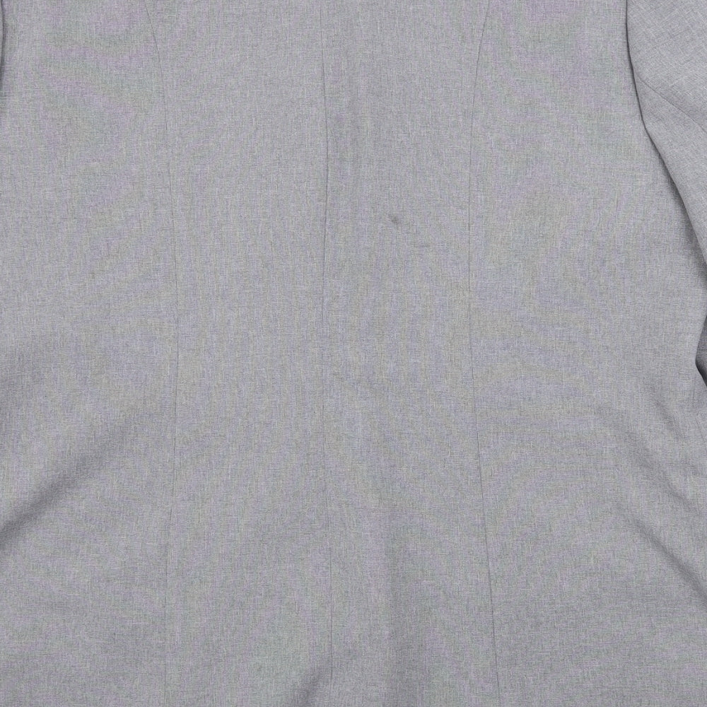 SLIMMA  Womens Grey   Jacket Blazer Size 18